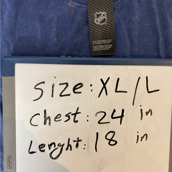 Calhoun NHL Surf & Skate Women's Oversized Drop Shoulder Acid Wash Cropped XL/L - Picture 12 of 13